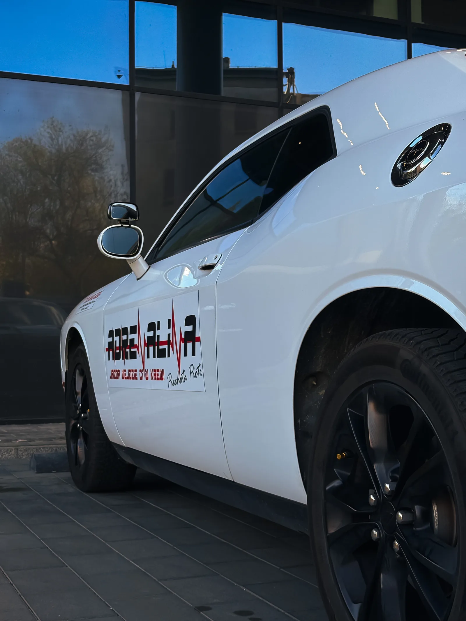 Dodge Challenger – detal boczny
